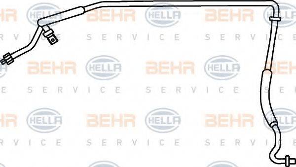 FORD 1 142 291 Трубопровід високого тиску, кондиціонер