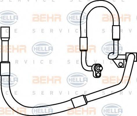 FORD 1 144 495 Трубопровід високого тиску, кондиціонер