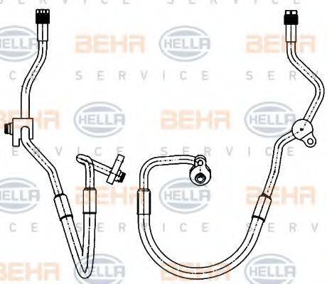 FORD 1 543 480 Трубопровід високого тиску, кондиціонер