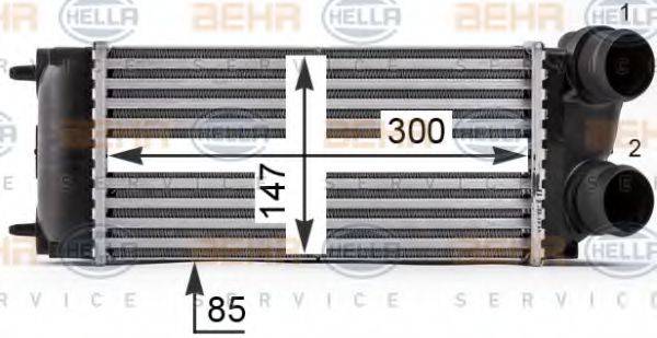 VALEO 817845 Інтеркулер