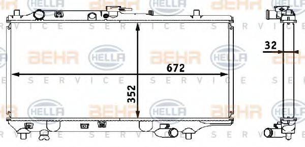 HELLA 8MK 376 708-291