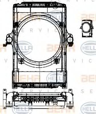 BEHR A0230 модуль охолодження