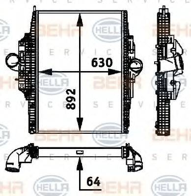 BEHR 89096 Інтеркулер