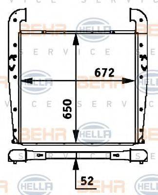 BEHR 40652 Інтеркулер