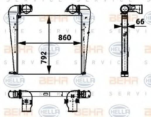 BEHR C8604 Інтеркулер
