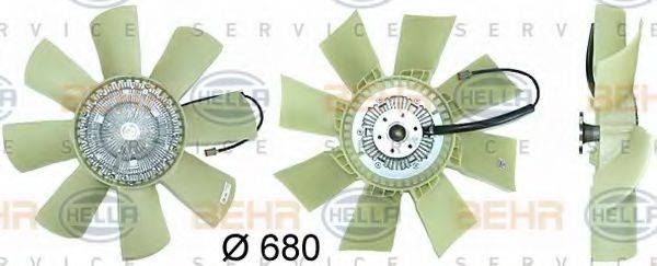 BEHR 54339 Вентилятор, охолодження двигуна