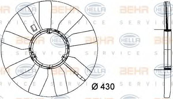 HELLA 8MV 376 733-281