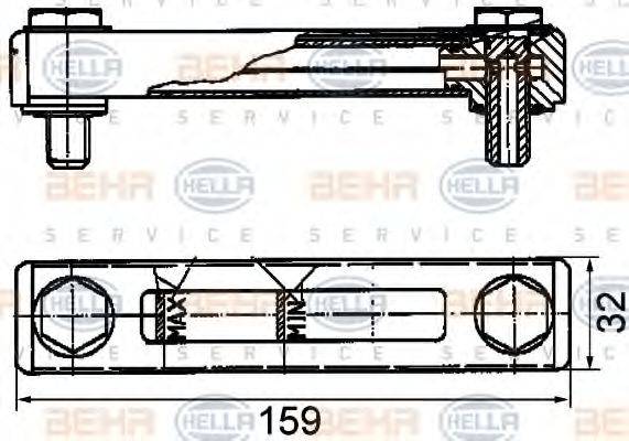BEHR 85897 Датчик рівня, датчик рівня антифризу