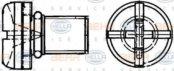 BEHR SERVICE 2108049 Болт, пробка радіатора