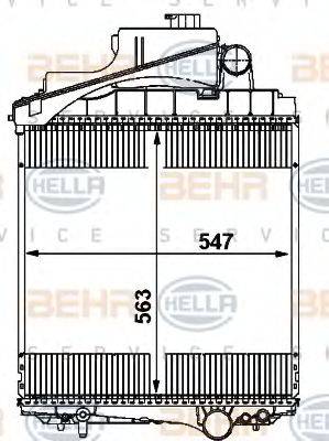 JOHN DEERE AL 16 4432 Радіатор, охолодження двигуна