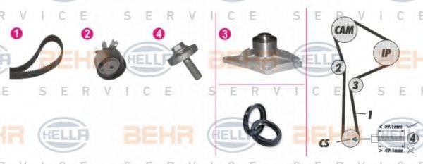 AUTEX K986958A Комплект ременя ГРМ
