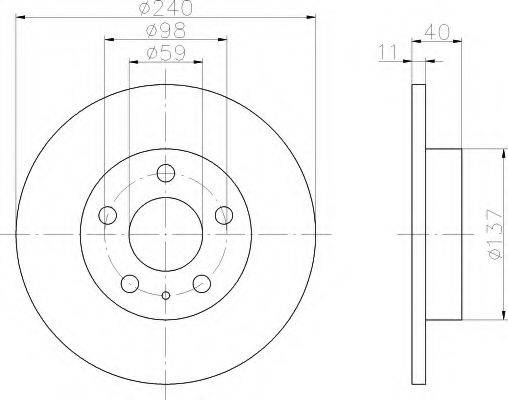 HELLA 8DD 355 105-501
