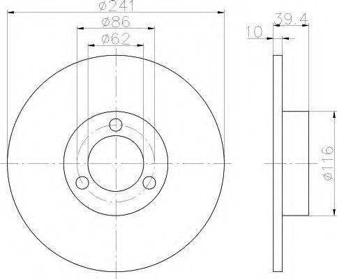 HELLA 8DD 355 100-311