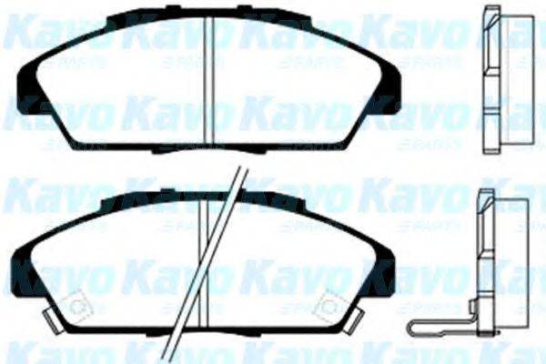 KAVO PARTS BP2015 Комплект гальмівних колодок, дискове гальмо
