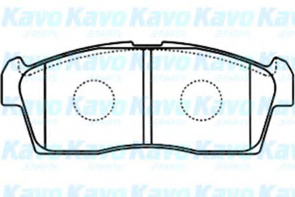 KAROSA 119900 Комплект гальмівних колодок, дискове гальмо