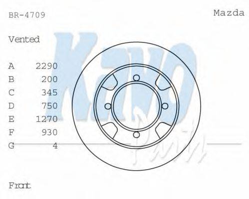 PILENGA V520 гальмівний диск