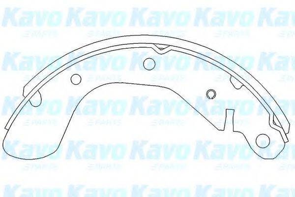 KIA NP1464 Комплект гальмівних колодок
