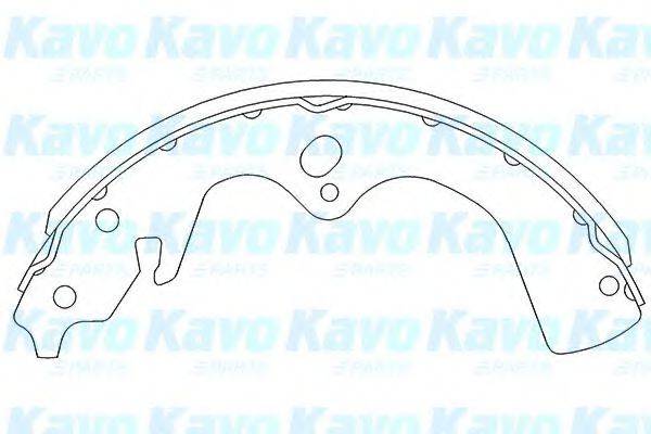 SUBARU AA30126310 Комплект гальмівних колодок