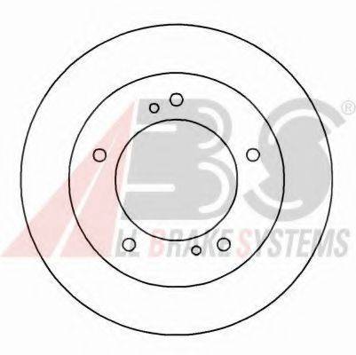 MOPROD MBD 334 гальмівний диск