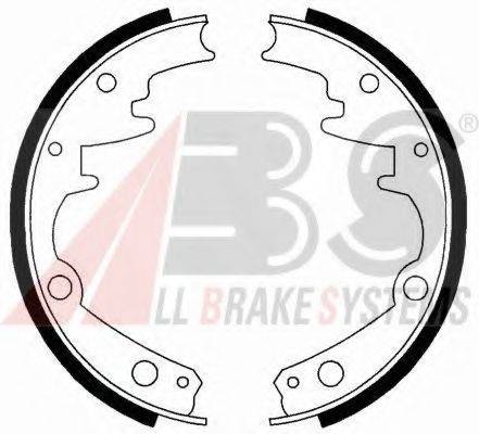RAYBESTOS 449 Комплект гальмівних колодок