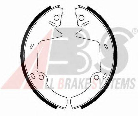 RAYBESTOS 567 Комплект гальмівних колодок