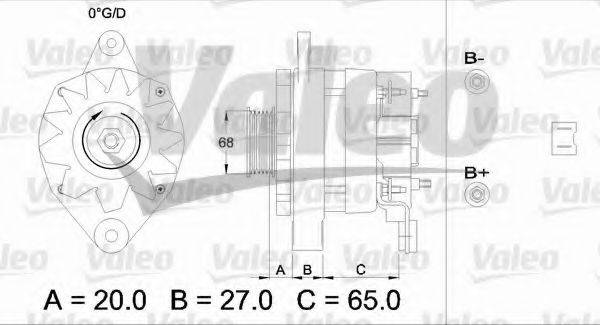 VALEO 181726 Генератор