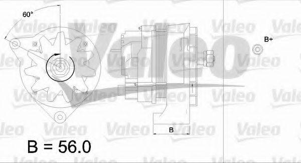 VALEO 436272 Генератор
