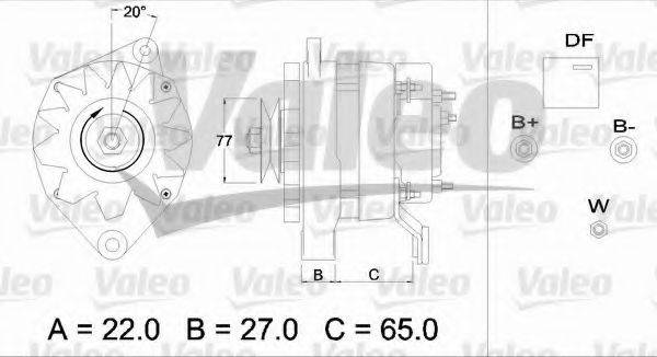 VALEO 436356 Генератор