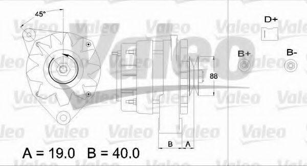 VALEO 436373 Генератор