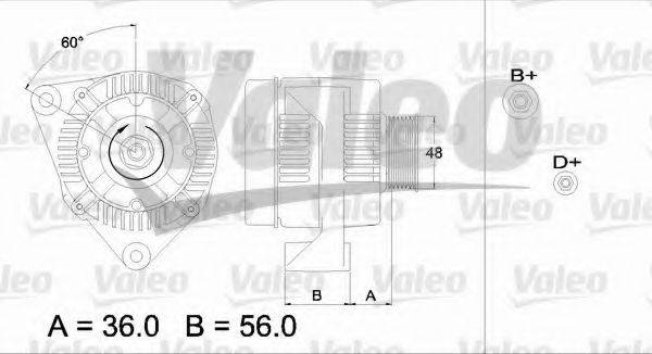 VALEO 439009 Генератор