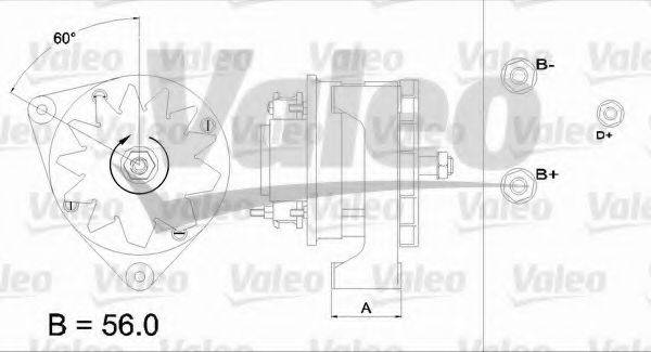 VALEO 104355 Генератор