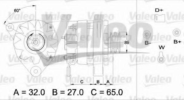 VALEO 436715 Генератор