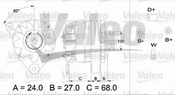 VALEO 436717 Генератор