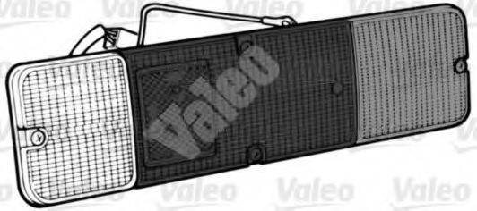VALEO 61327 Розсіювач, задній ліхтар