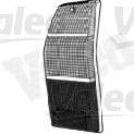 VALEO 83415 Розсіювач, задній ліхтар