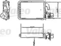 VALEO T215 Теплообмінник, опалення салону