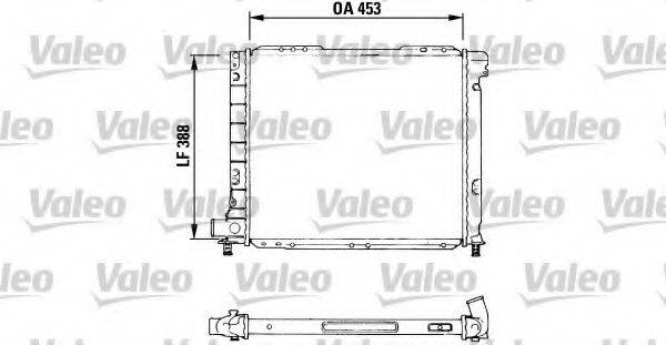 VALEO 22153 Радіатор, охолодження двигуна