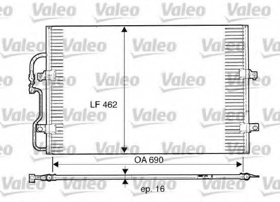 DENSO BC213 Конденсатор, кондиціонер
