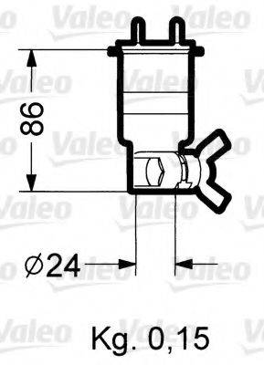 VALEO 040026 Кронштейн, проблисковий маячок