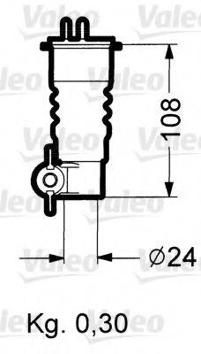 VALEO 40031 Кронштейн, проблисковий маячок