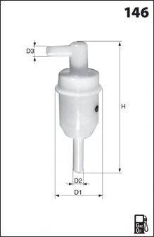 AVA QUALITY COOLING 142004 Паливний фільтр