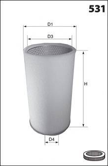 FLEETGUARD AF4661 Фільтр додаткового повітря
