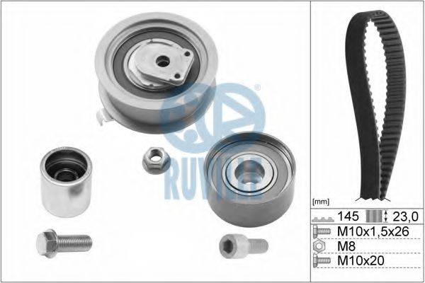AUDI 06F198119 Комплект ременя ГРМ