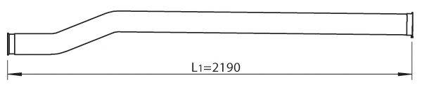 ZARA 9902 Труба вихлопного газу