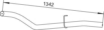 ZARA 10103 Труба вихлопного газу