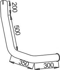 ZARA 9242 Труба вихлопного газу