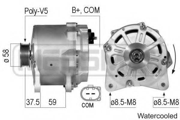 VW 07L903051C Генератор