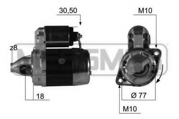 VALEO 600258 Стартер