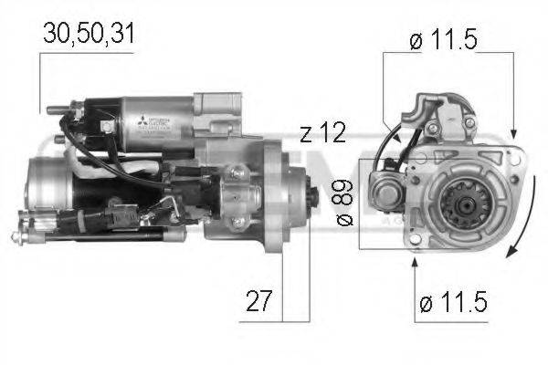 ERA 220556 Стартер