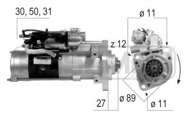 DEUTZ 01182759 Стартер